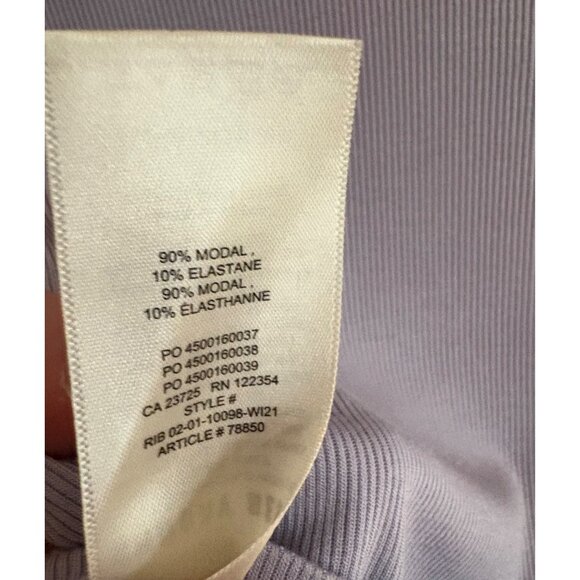 Aritzia Sunday Best Top Bundle Honor Rib Long Sleeve +  Lola Henley Tank Size S - Picture 5 of 13